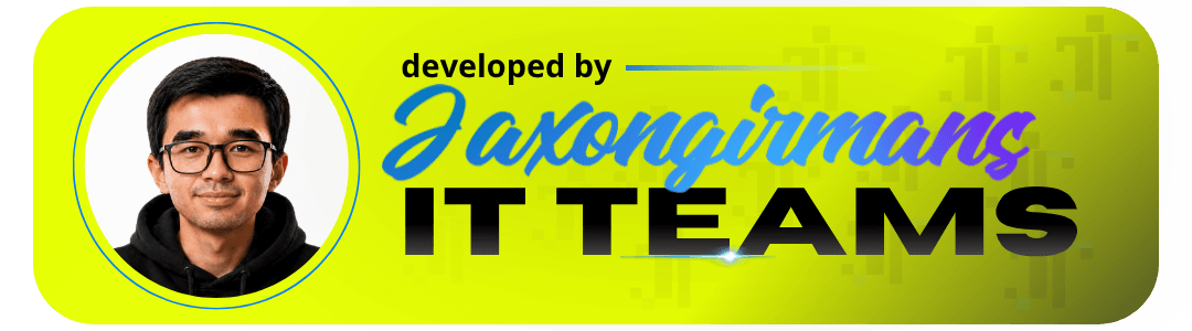 Developed by Jaxongirmans IT Teams